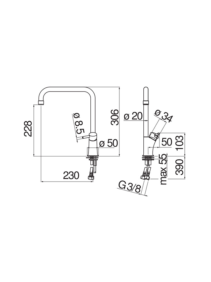 Grifo Monomando NOBILI - Imagen 3