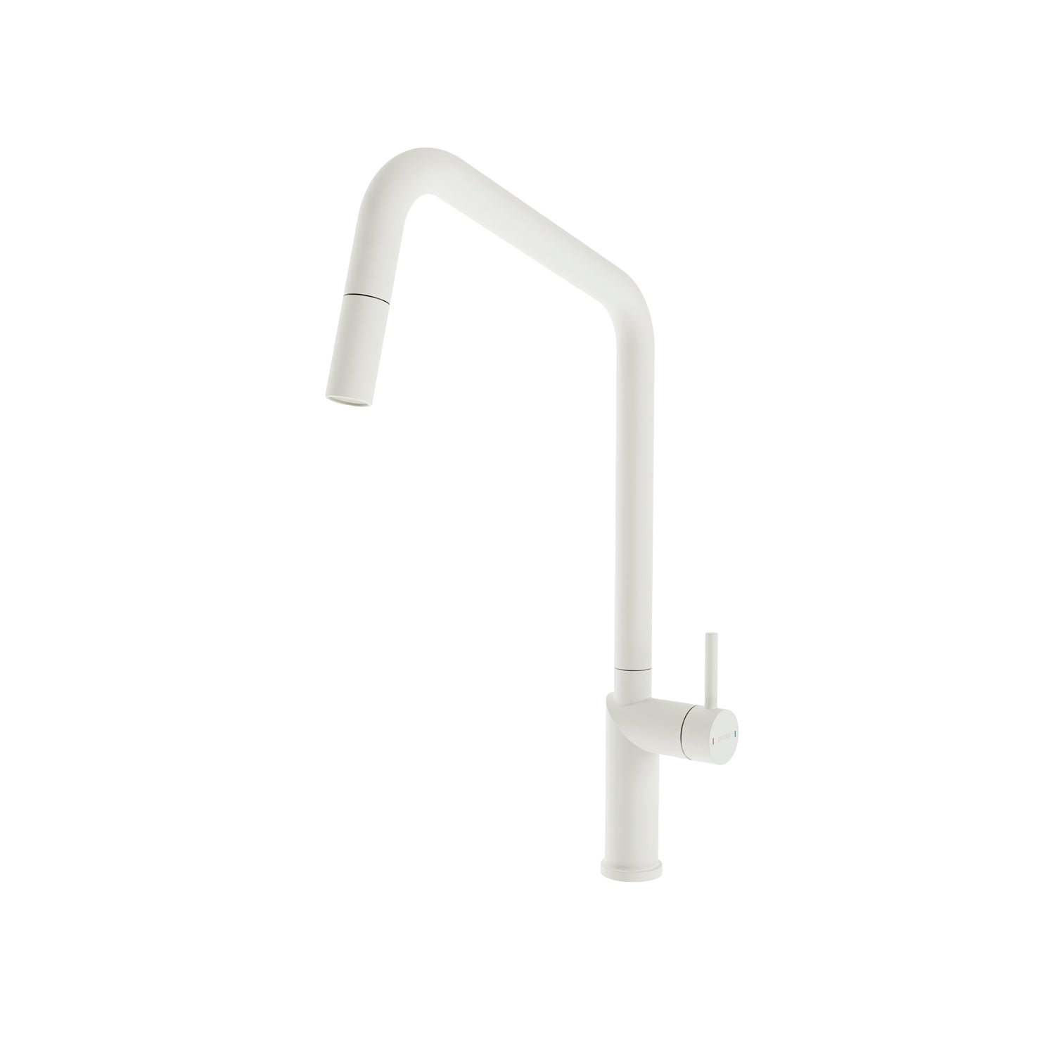 Grifo Cocina con ducha extraíble Blanco POALGI - Imagen 2