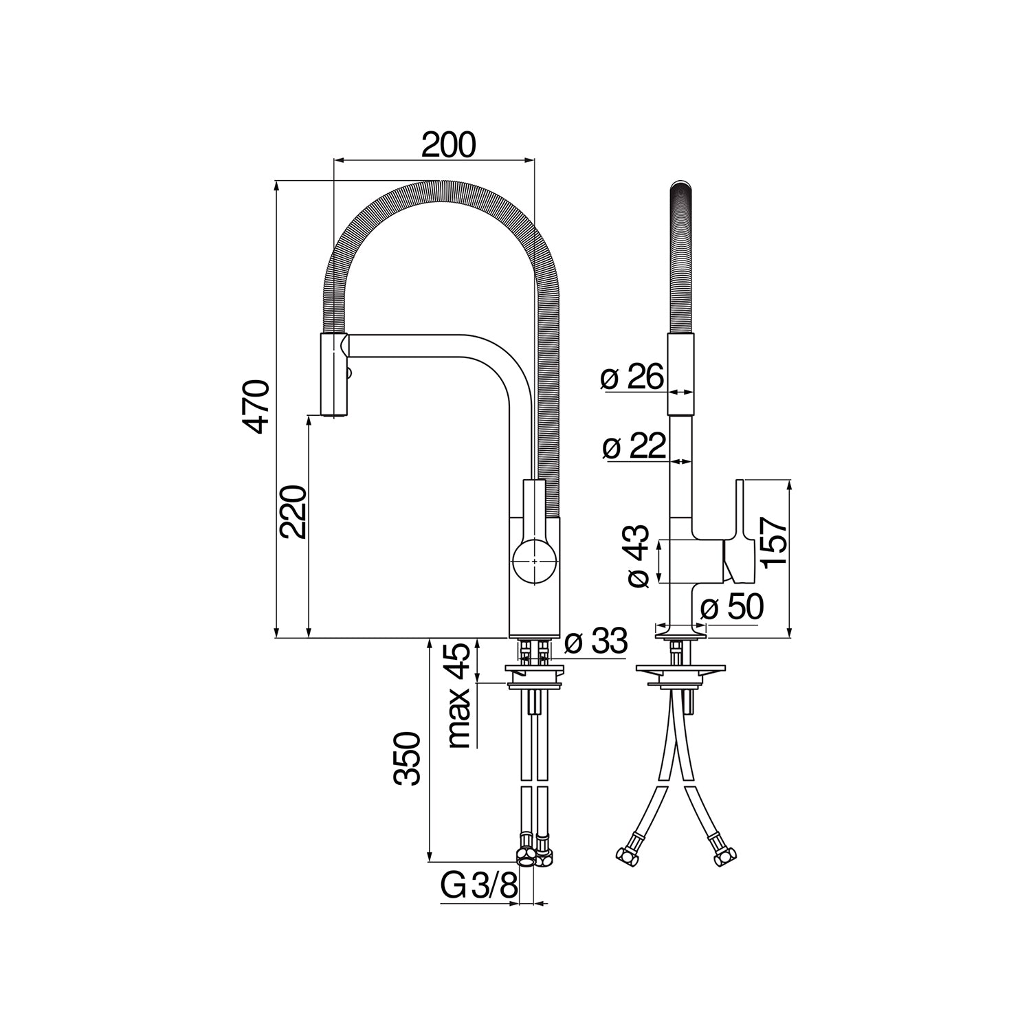 Grifo Cocina Master NOBILI - Imagen 4