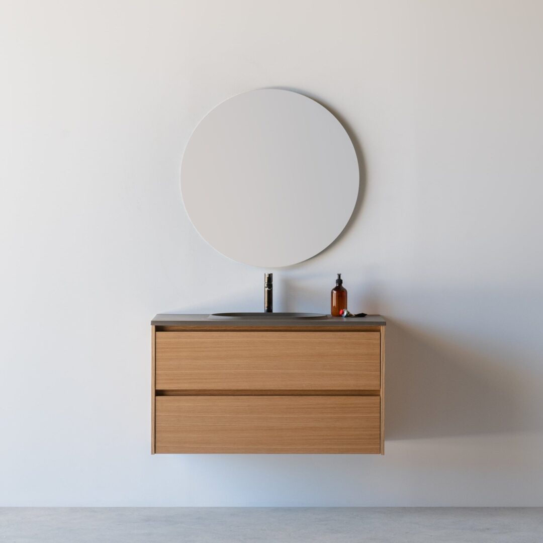 Bül con mueble 100 Rovere