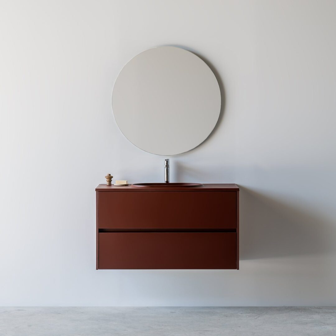 Bül con mueble 80 Rojo Tassili