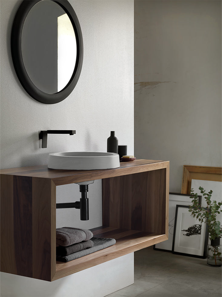 Panela baja con mueble Nogal 80 - Imagen 8