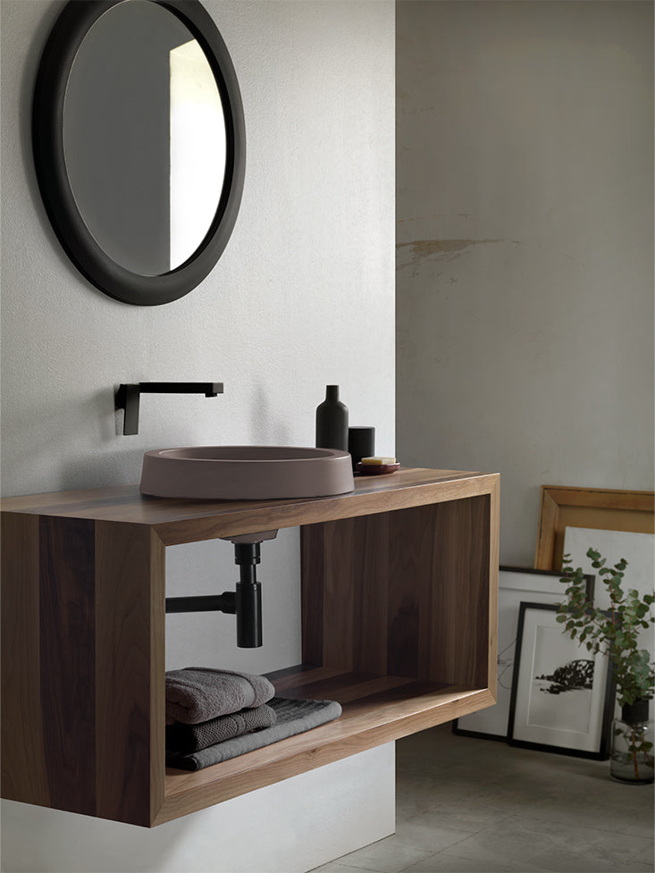 Panela baja con mueble Nogal 80 - Imagen 12