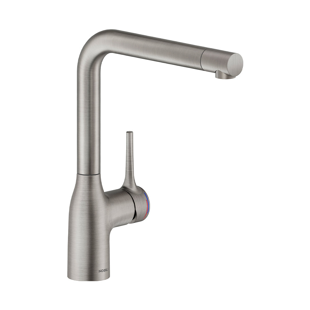 Grifo Cocina Níquel Cepillado NOBILI